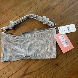 Cult Gaia Hera Nano Knotted Embellished Shoulder Bag